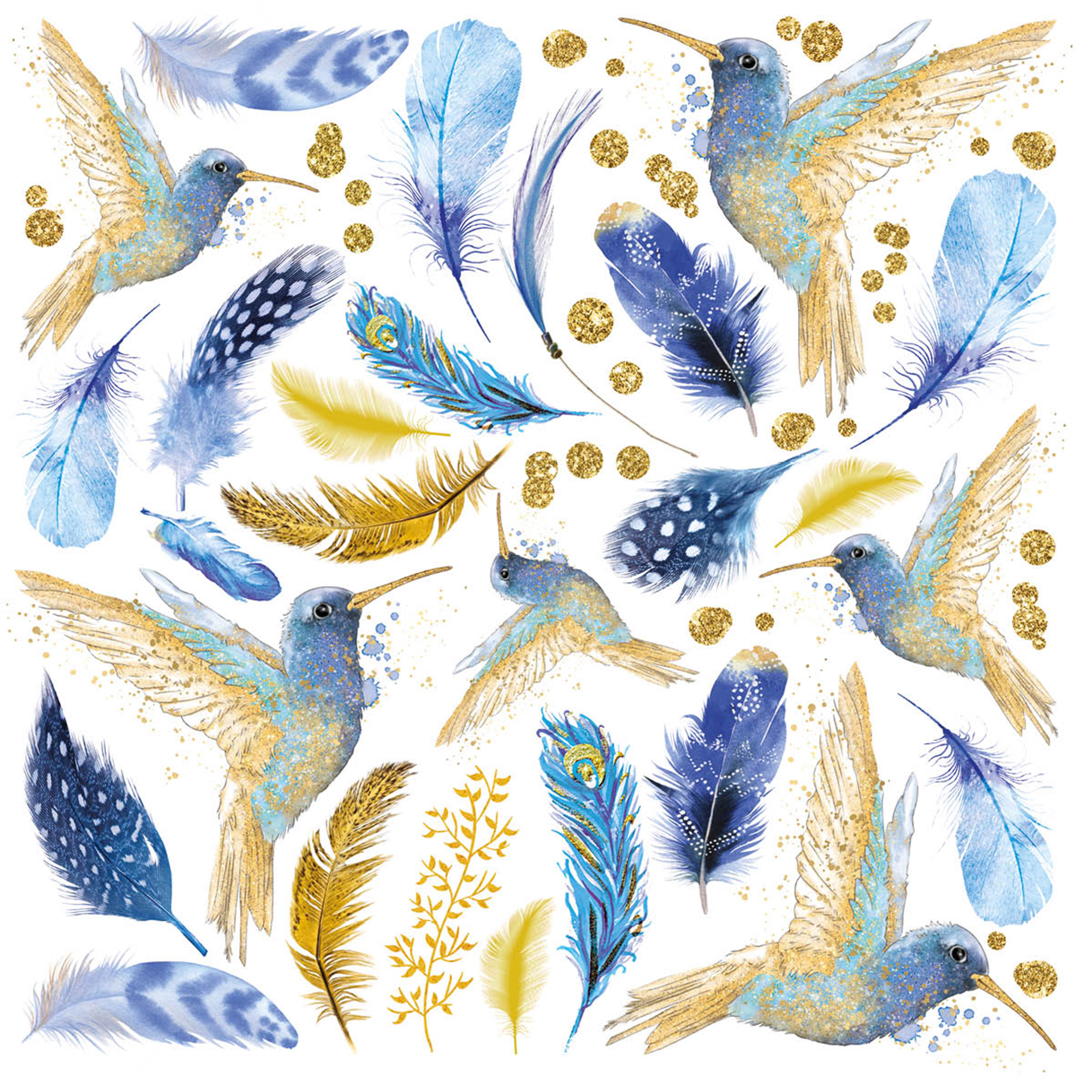 Ciao Bella Paper Pad "Indigo" 6x6 '' (15x15 cm)