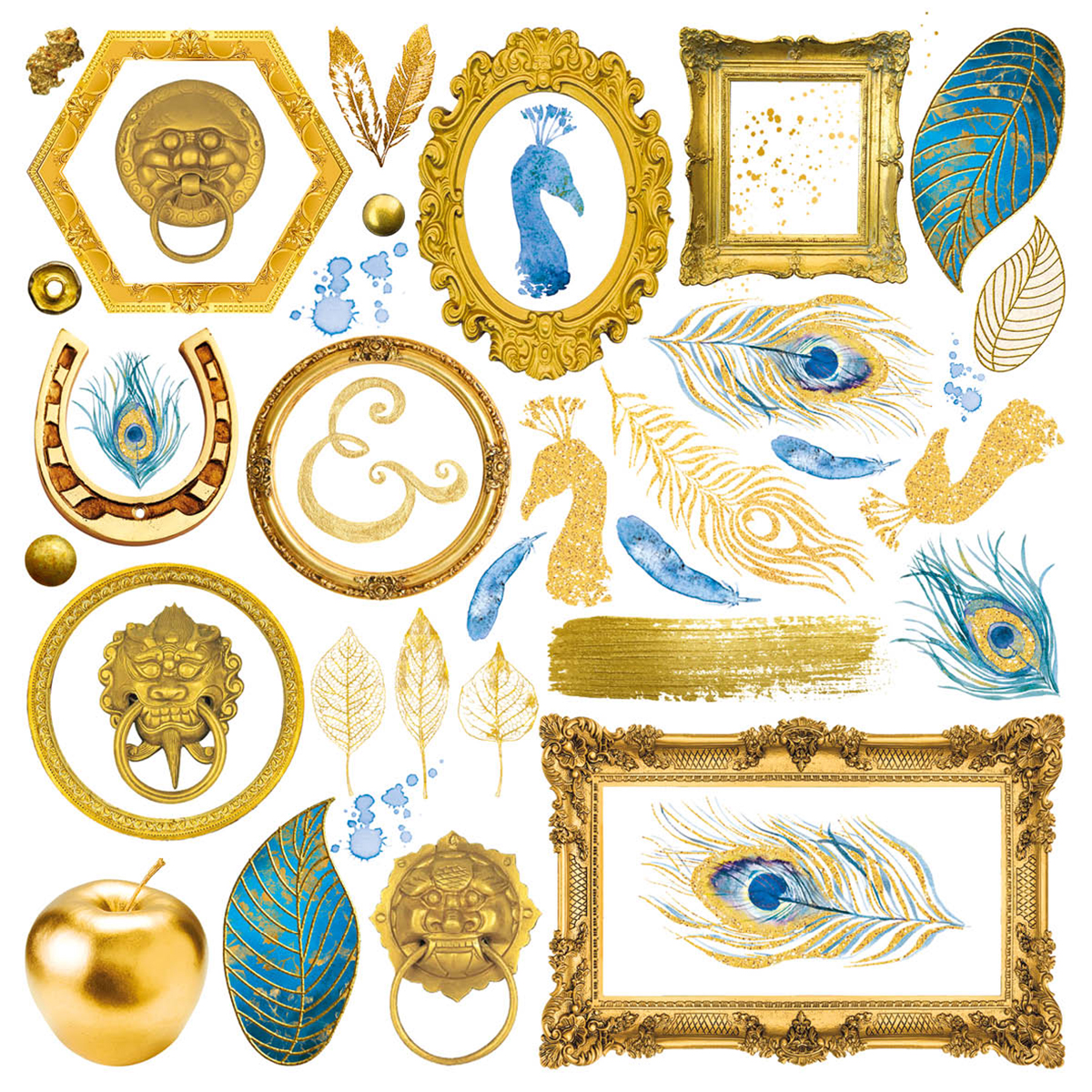 Ciao Bella Paper Pad "Indigo" 6x6 '' (15x15 cm)