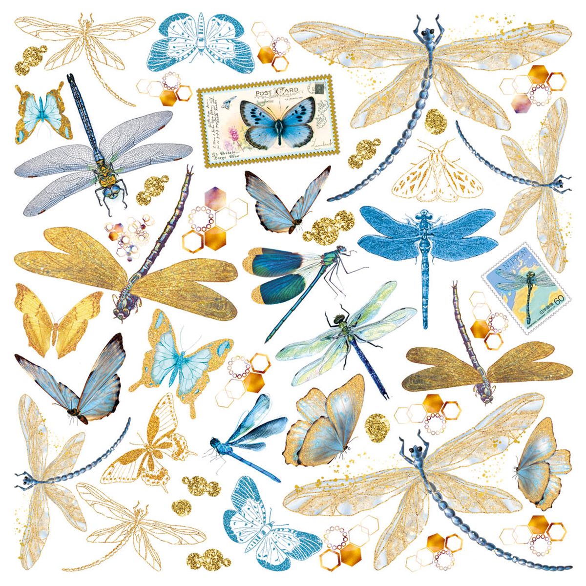 Ciao Bella Paper Pad "Indigo" 6x6 '' (15x15 cm)