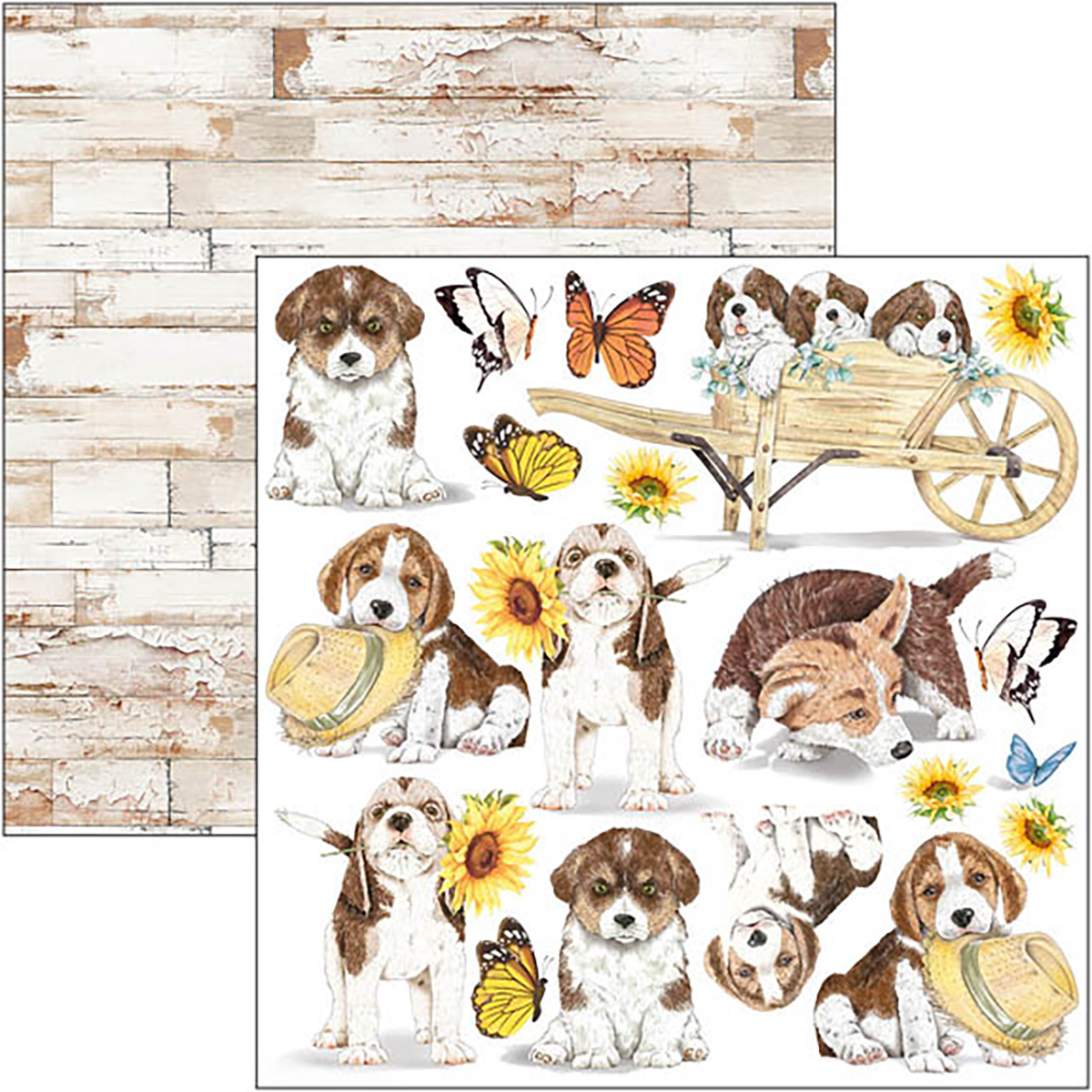 Ciao Bella Fuzzy Cut Pad - Farmhouse Garden