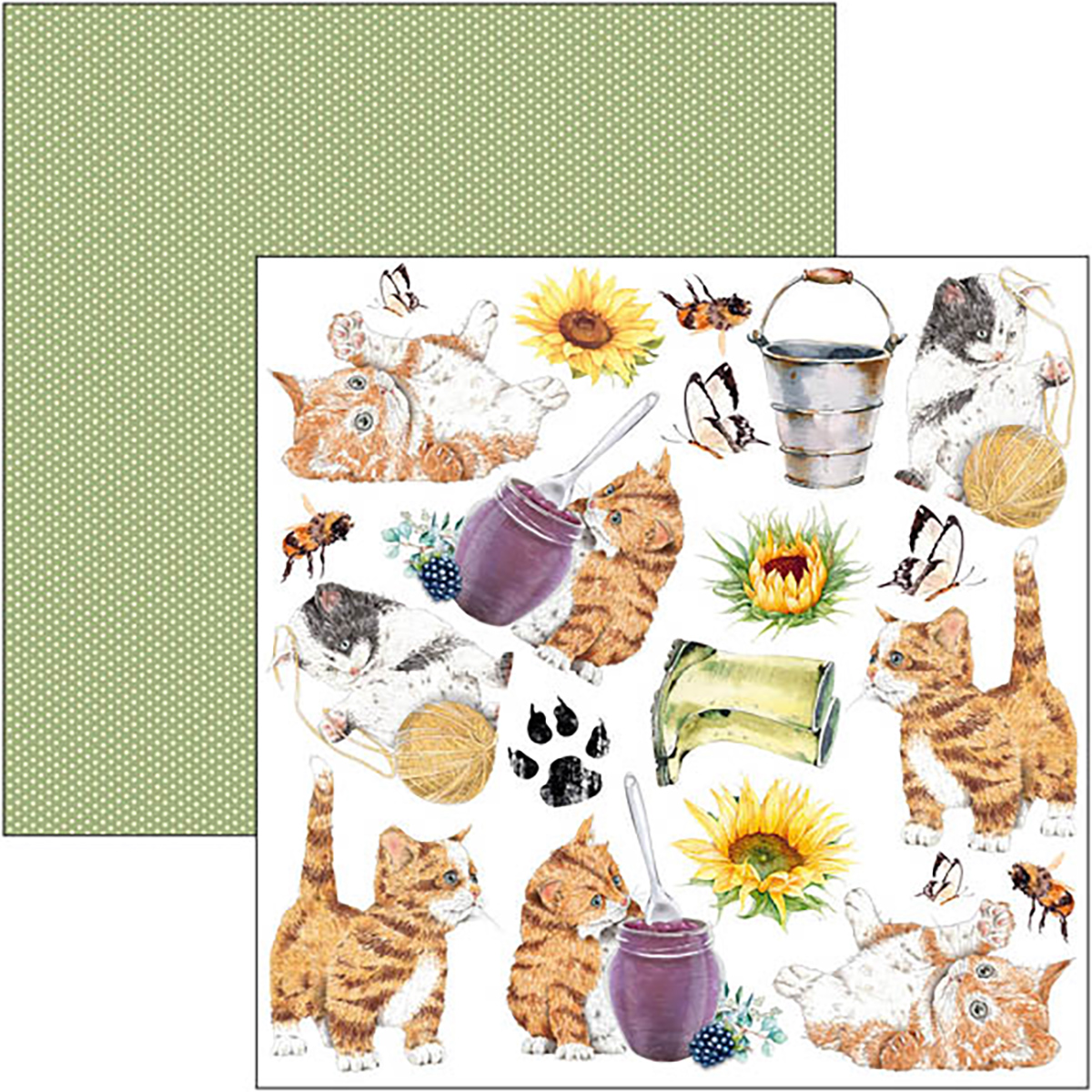Ciao Bella Fuzzy Cut Pad - Farmhouse Garden
