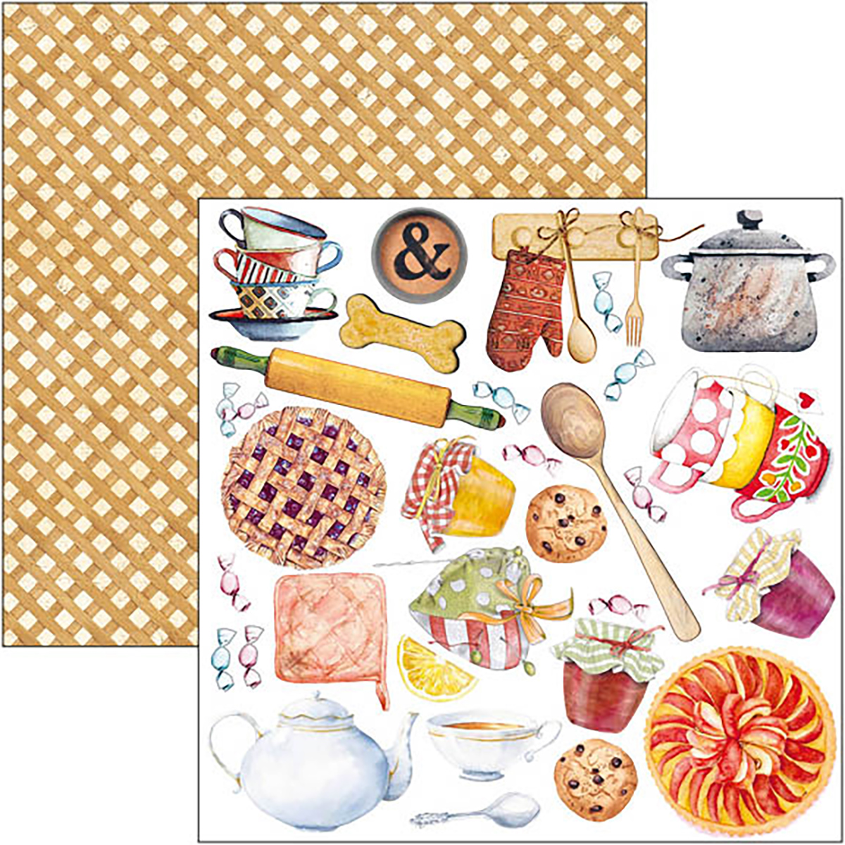 Ciao Bella Fuzzy Cut Pad - Farmhouse Garden