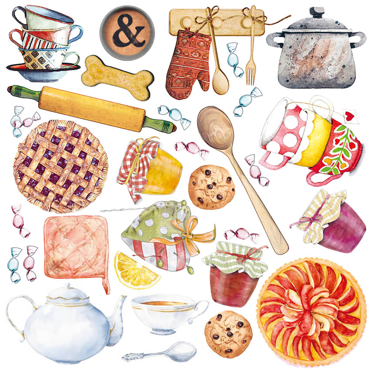 Ciao Bella Fuzzy Cut Pad - Farmhouse Garden