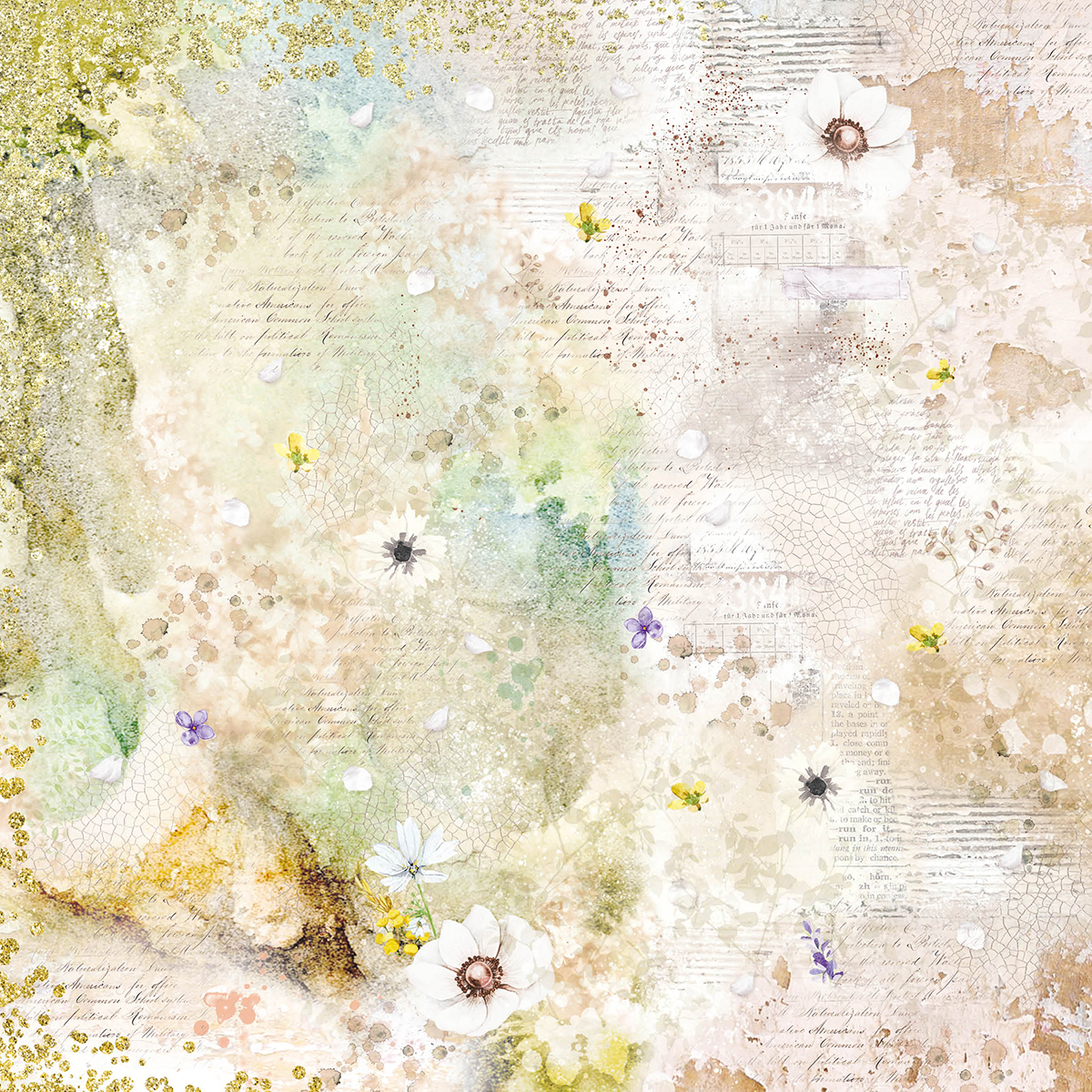 Ciao Bella Paperpad "Enchanted Land" 8x8 '' (20,3x20,3 cm)