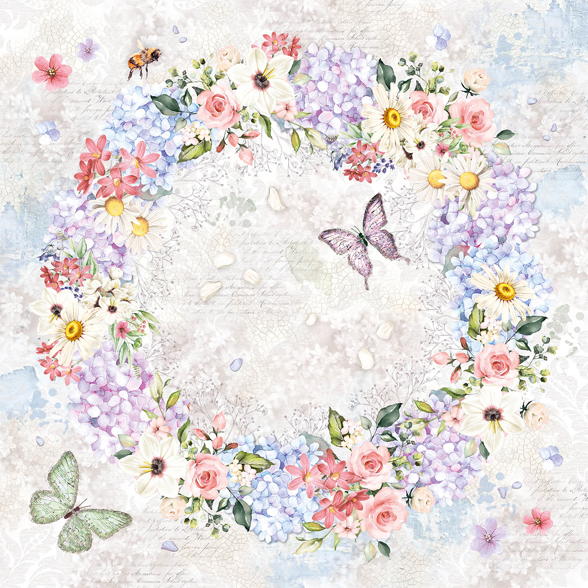 Ciao Bella Paperpad "Enchanted Land" 8x8 '' (20,3x20,3 cm)