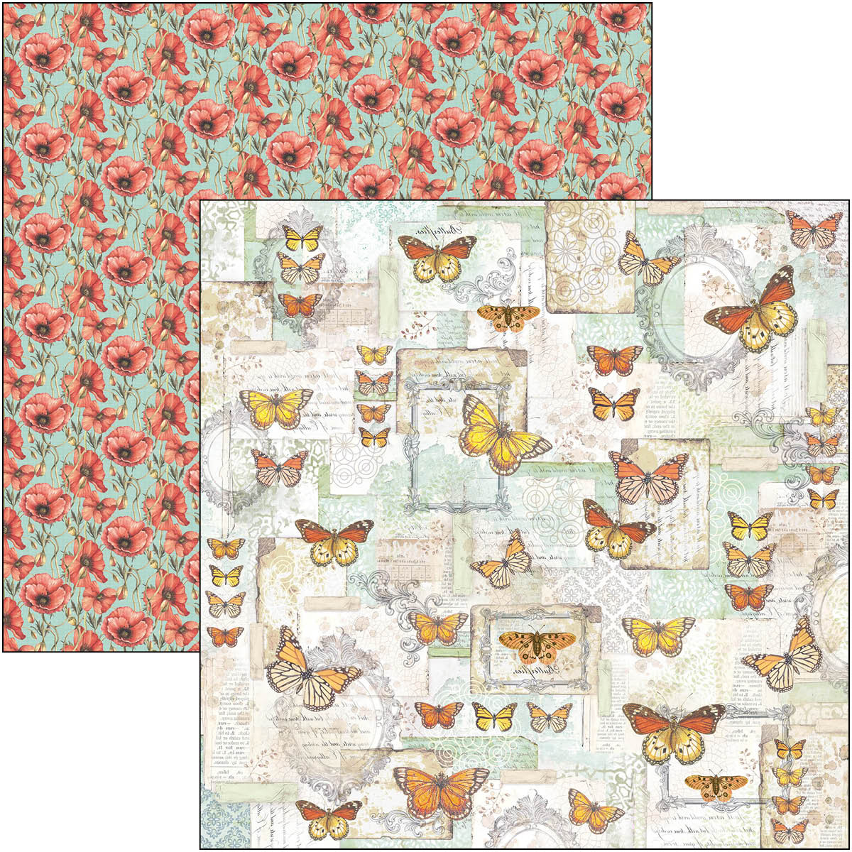 Ciao Bella Paperpad "Enchanted Land" 8x8 '' (20,3x20,3 cm)