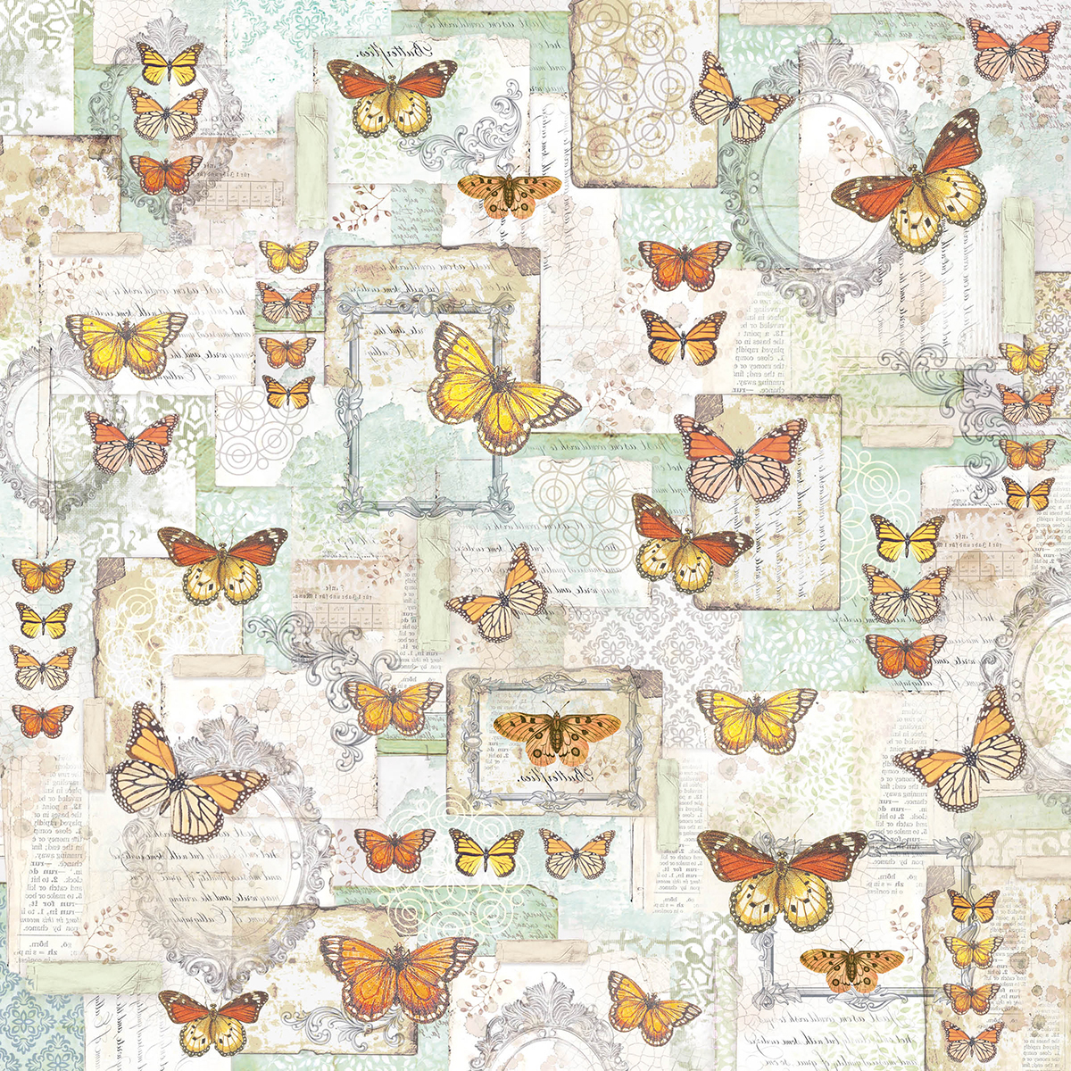 Ciao Bella Paperpad "Enchanted Land" 8x8 '' (20,3x20,3 cm)