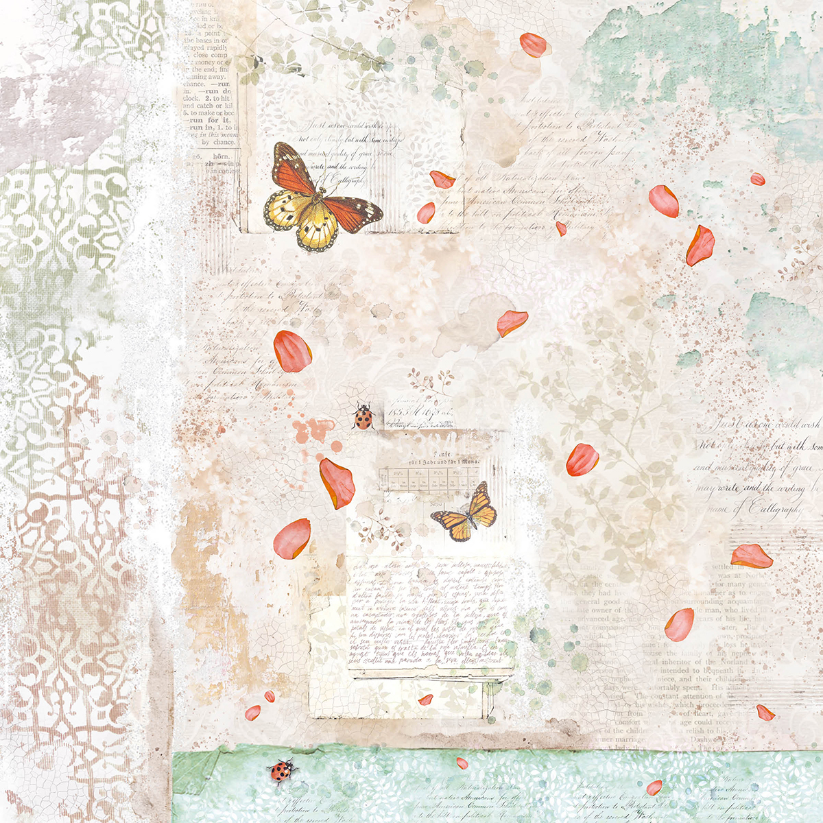 Ciao Bella Paperpad "Enchanted Land" 8x8 '' (20,3x20,3 cm)