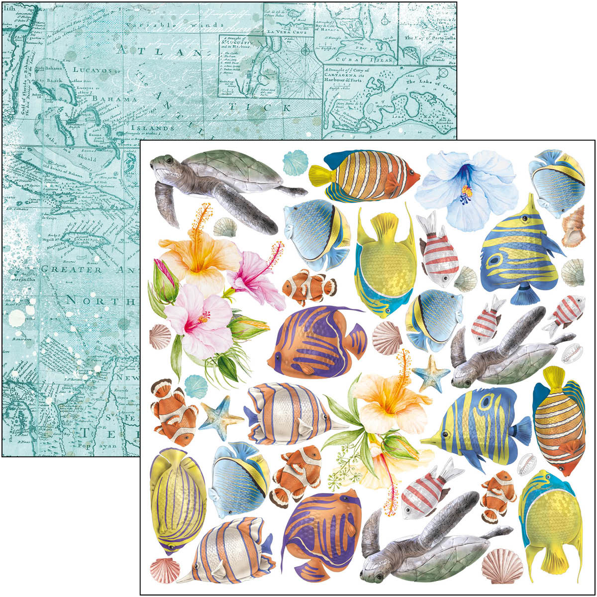 Ciao Bella Fuzzy Cut Pad - Summer Breeze