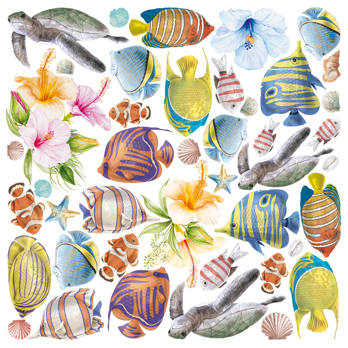 Ciao Bella Fuzzy Cut Pad - Summer Breeze