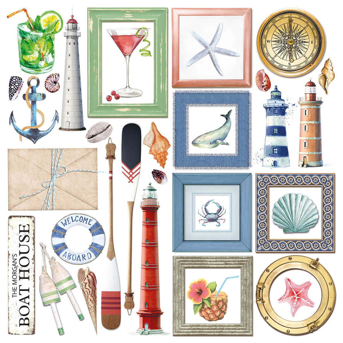 Ciao Bella Fuzzy Cut Pad - Summer Breeze