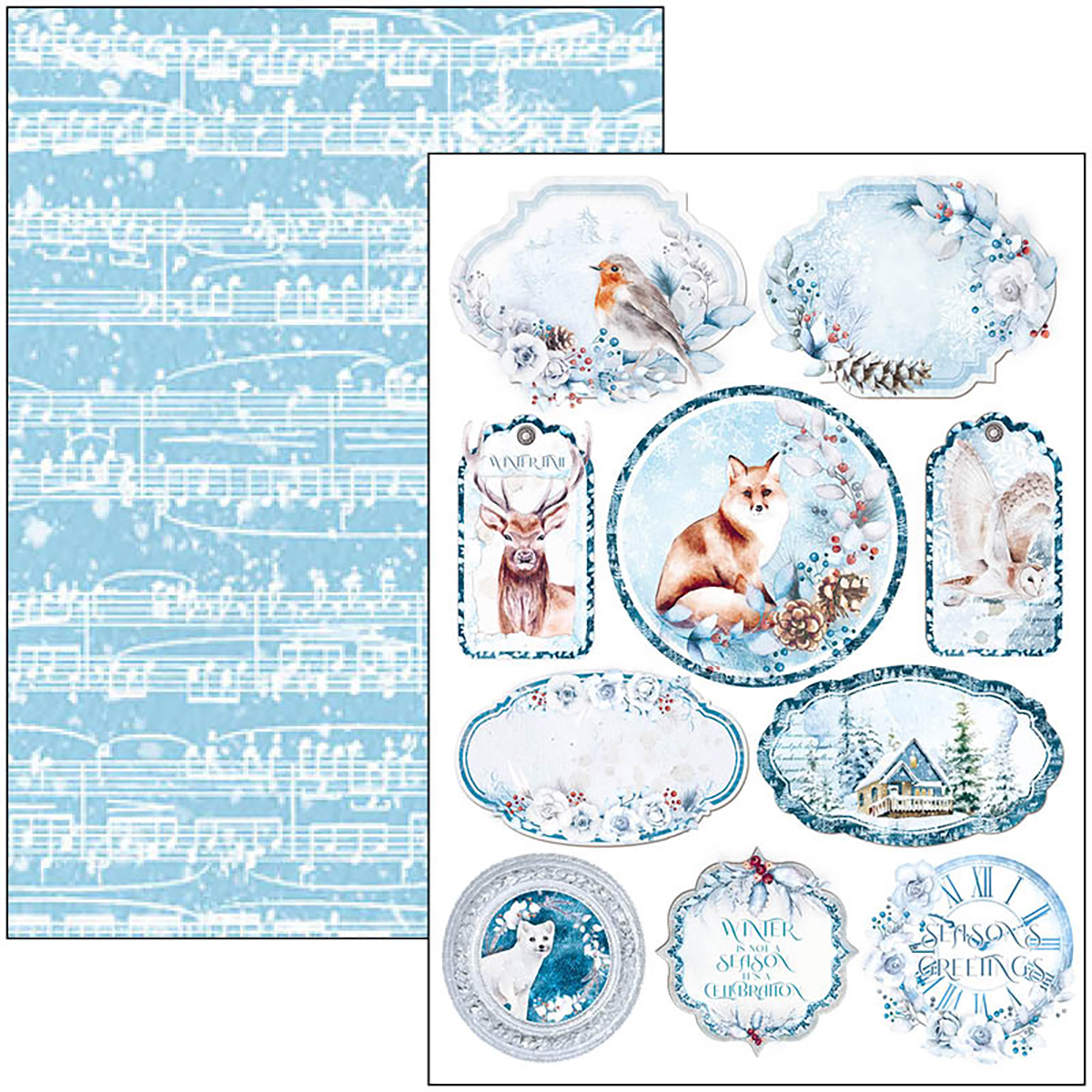 Ciao Bella Creative Pad A4 "Winter journey"