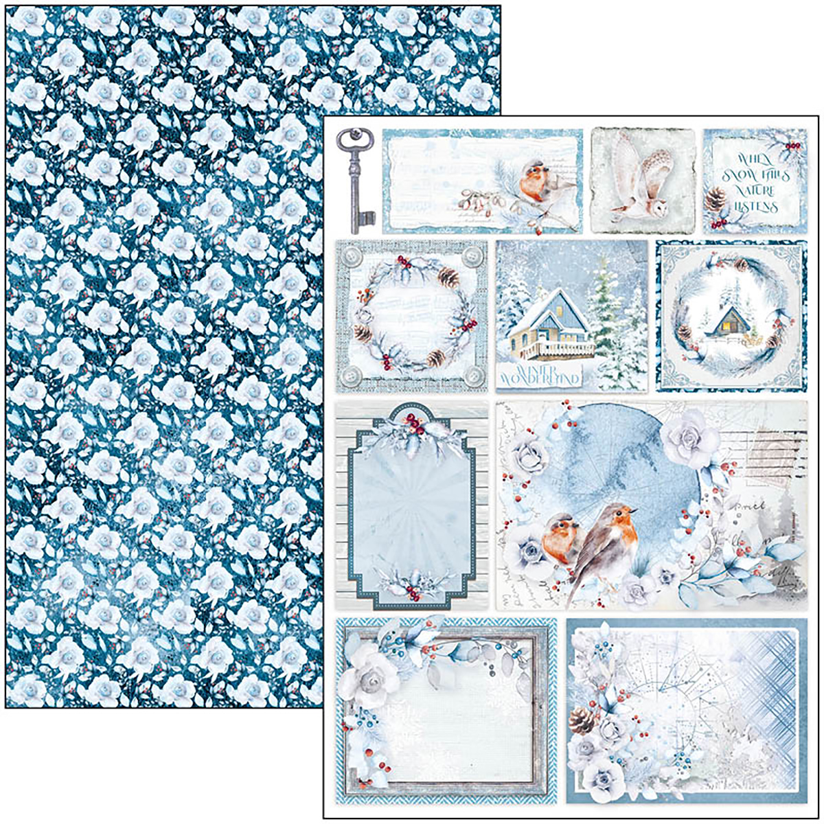 Ciao Bella Creative Pad A4 "Winter journey"