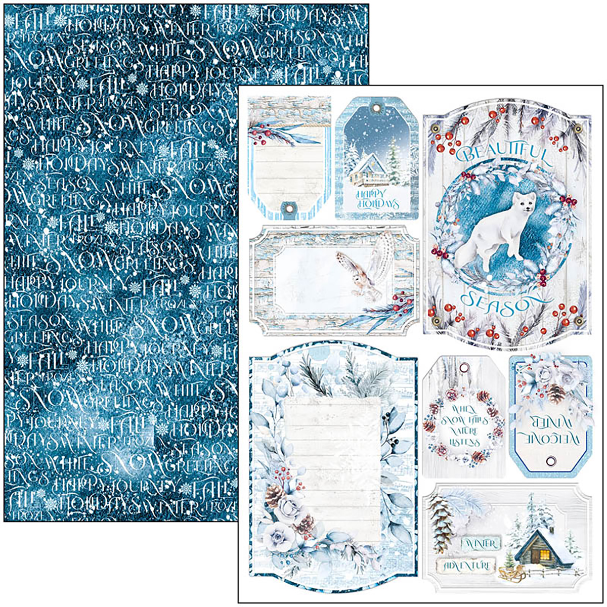 Ciao Bella Creative Pad A4 "Winter journey"