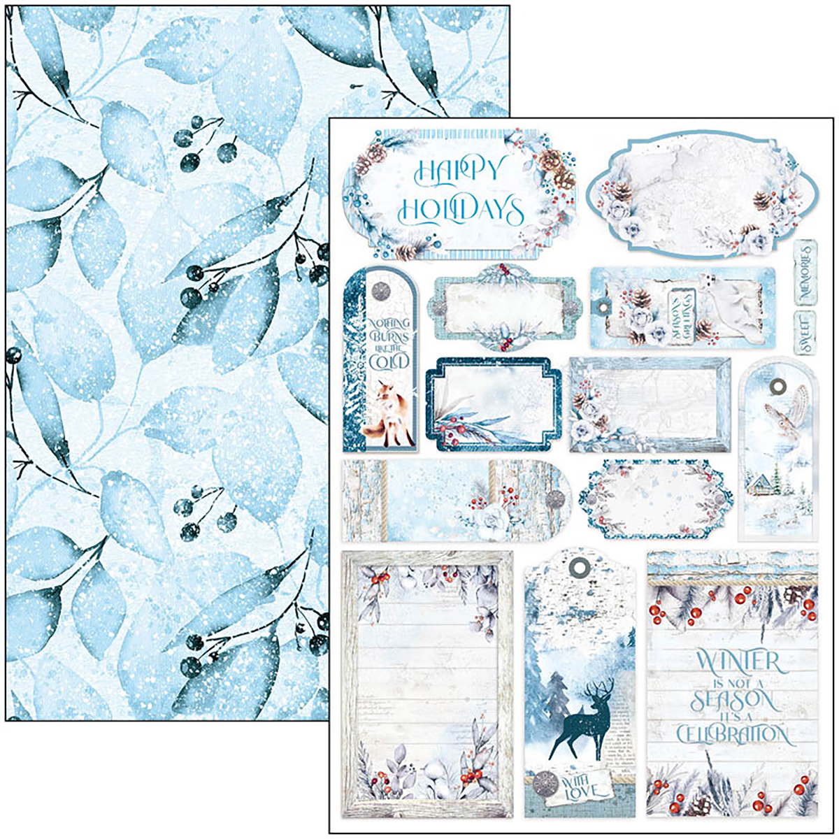 Ciao Bella Creative Pad A4 "Winter journey"