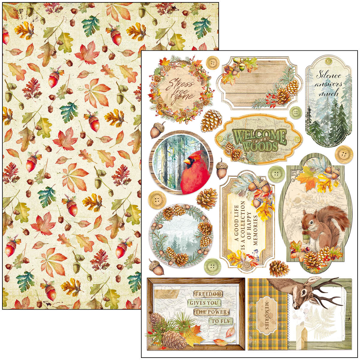 Ciao Bella Creative Pad A4 "Into the wild"