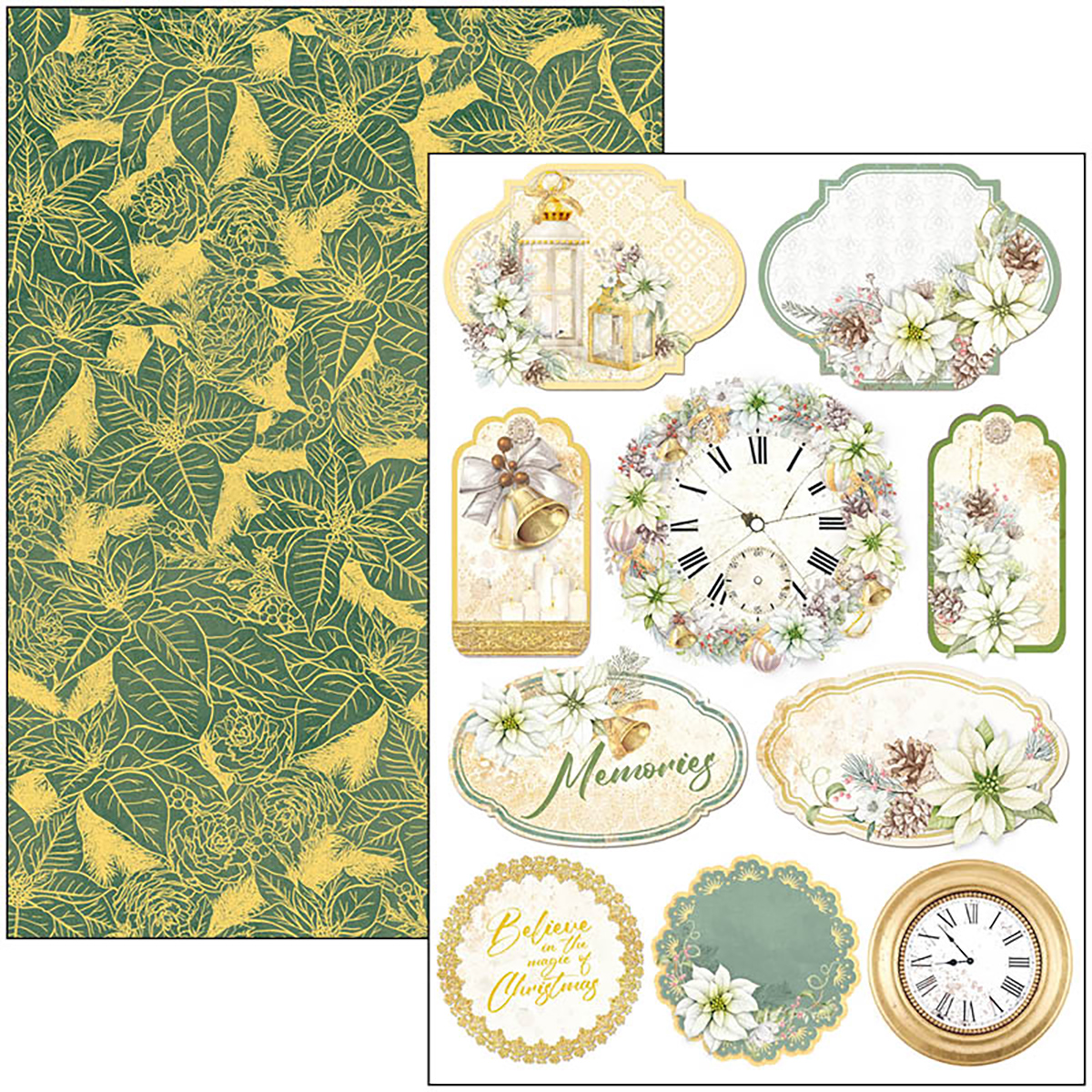 Ciao Bella Creative Pad A4 "Sparkling Christmas"