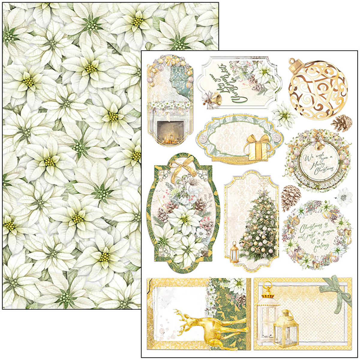 Ciao Bella Creative Pad A4 "Sparkling Christmas"