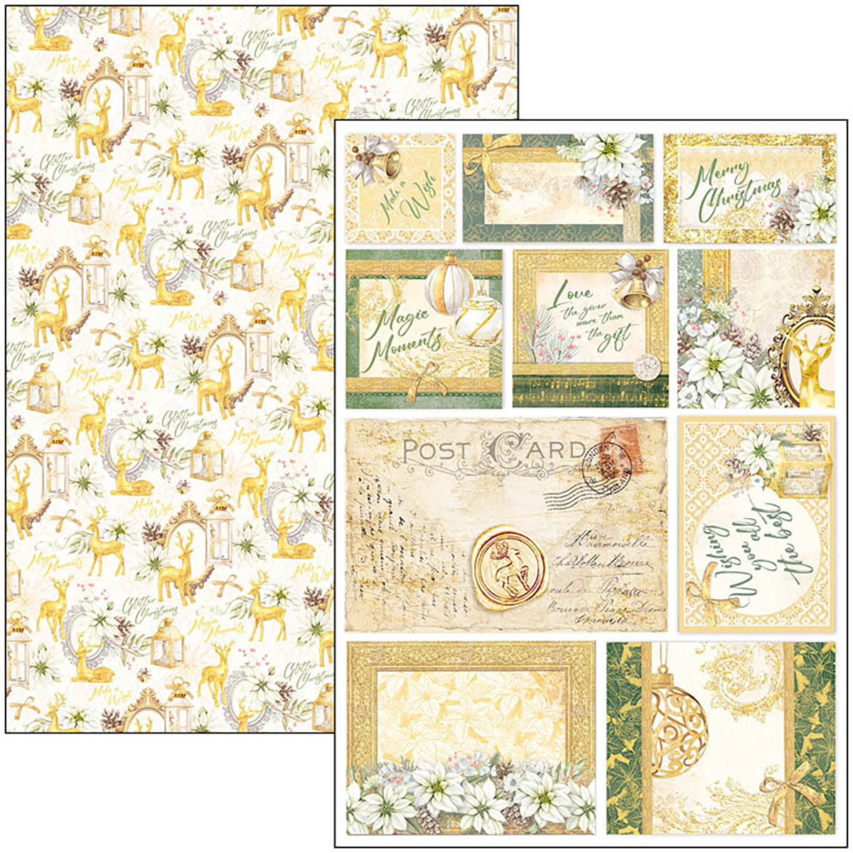 Ciao Bella Creative Pad A4 "Sparkling Christmas"