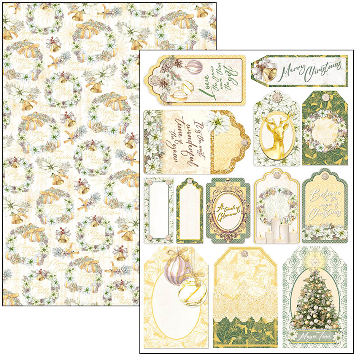 Ciao Bella Creative Pad A4 "Sparkling Christmas"