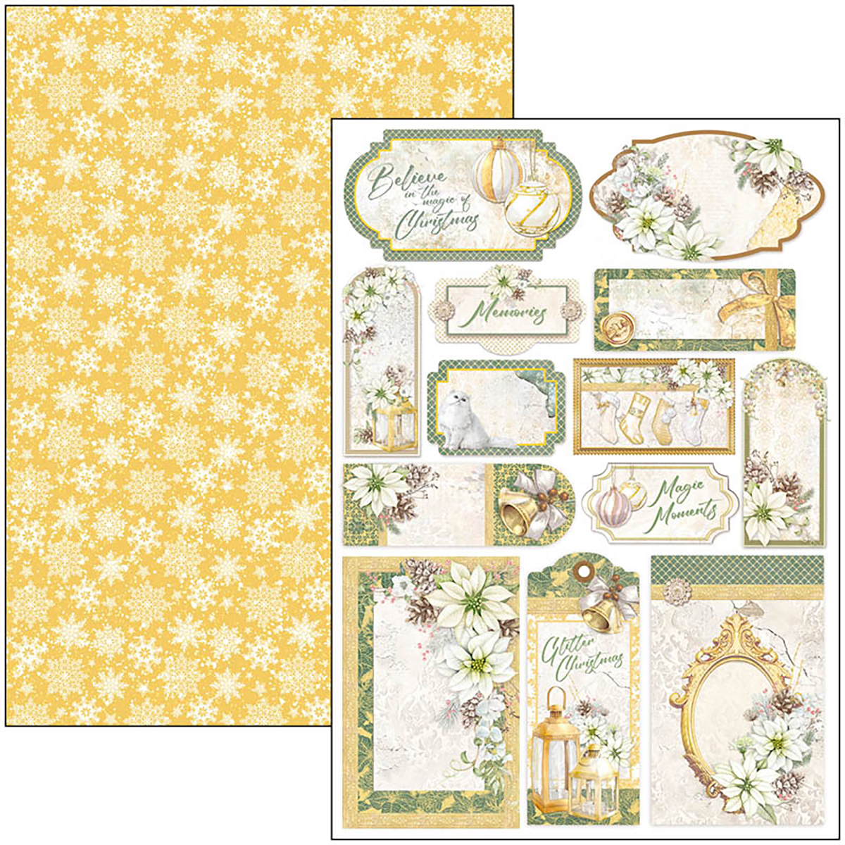 Ciao Bella Creative Pad A4 "Sparkling Christmas"