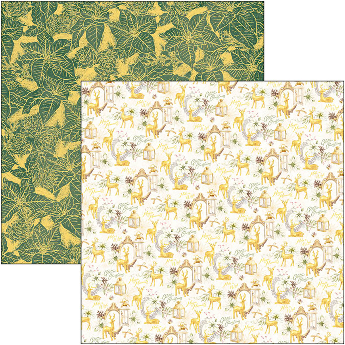 Ciao Bella Paperpad - 8x8 '' (20,3x20,3 cm) - Sparkling Christmas