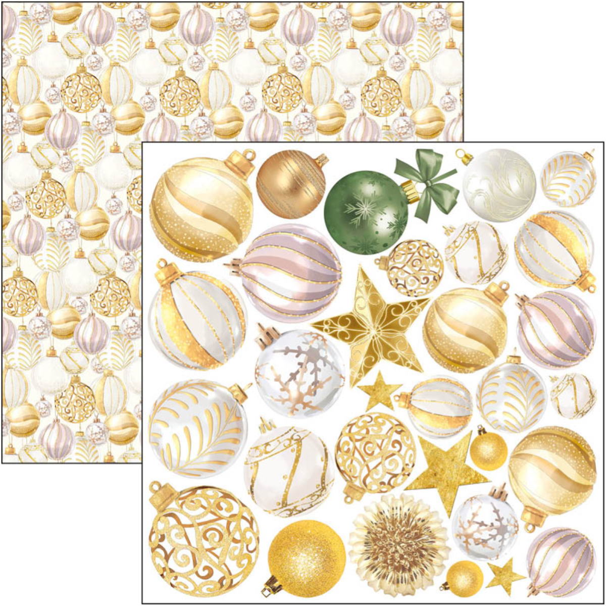 Ciao Bella Fuzzy Cut Pad - Sparkling Christmas