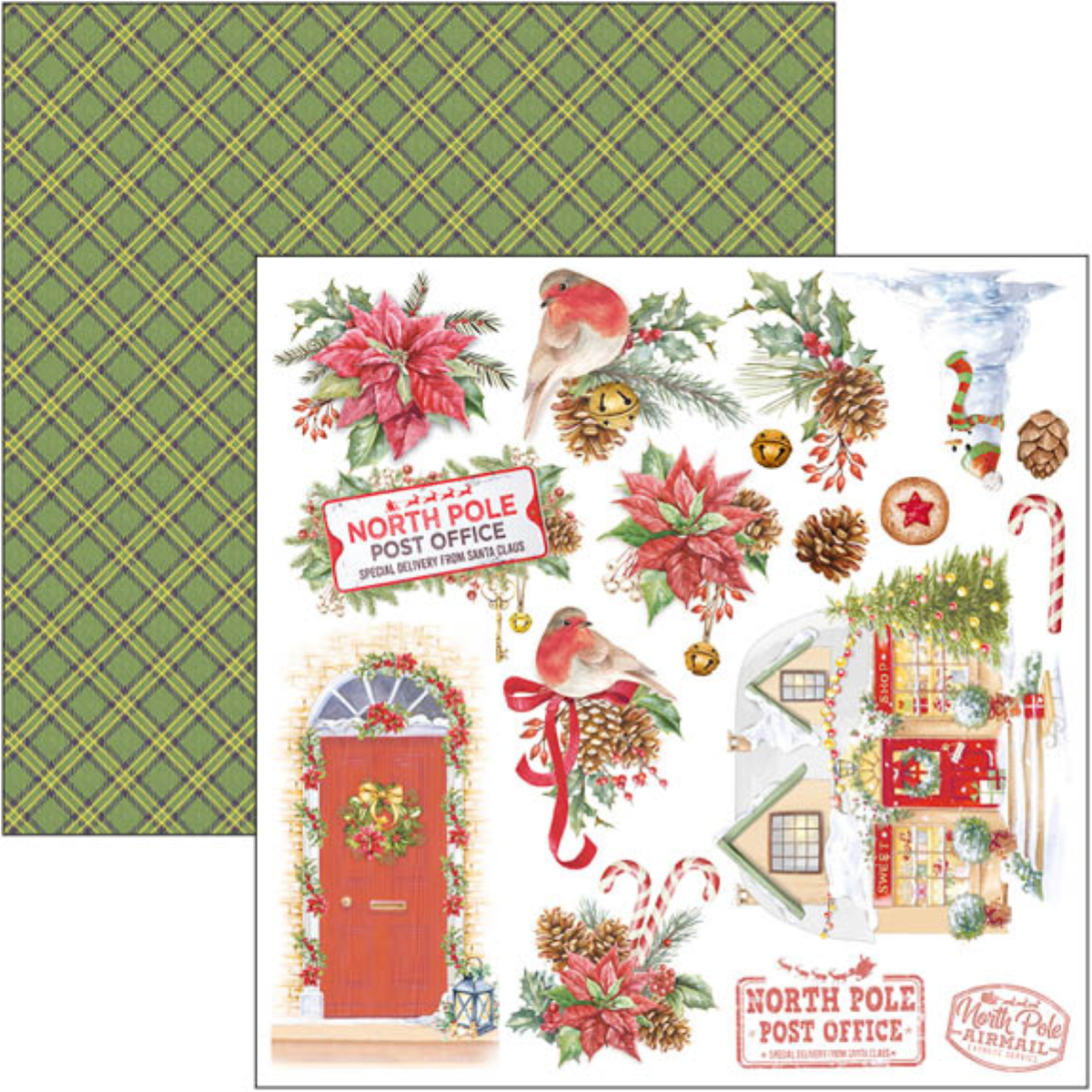 Ciao Bella Fuzzy Cut Pad - Dear Santa