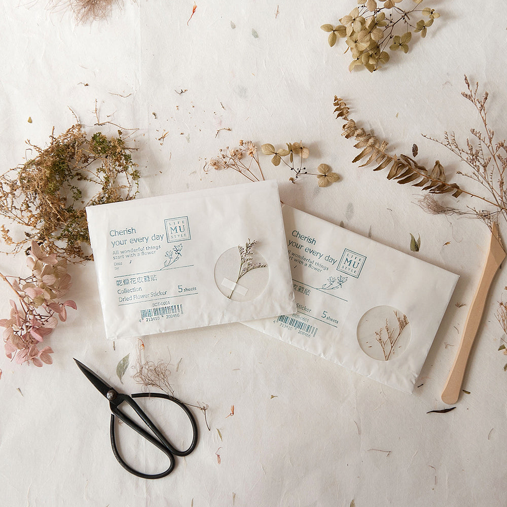 Mu Lifestyle "Dried Flower" Sticker