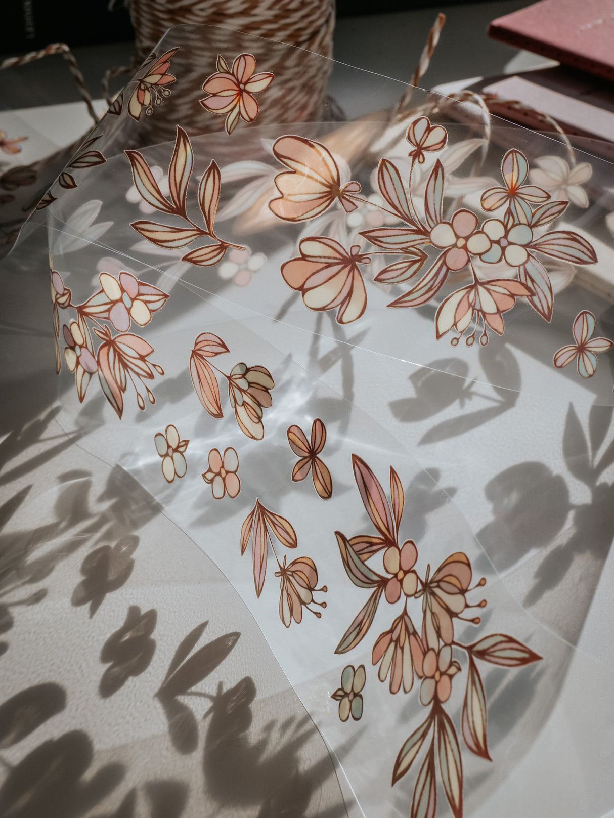 Meow Illustration - Pastel Imaginator Glossy PET tape with Iridescent