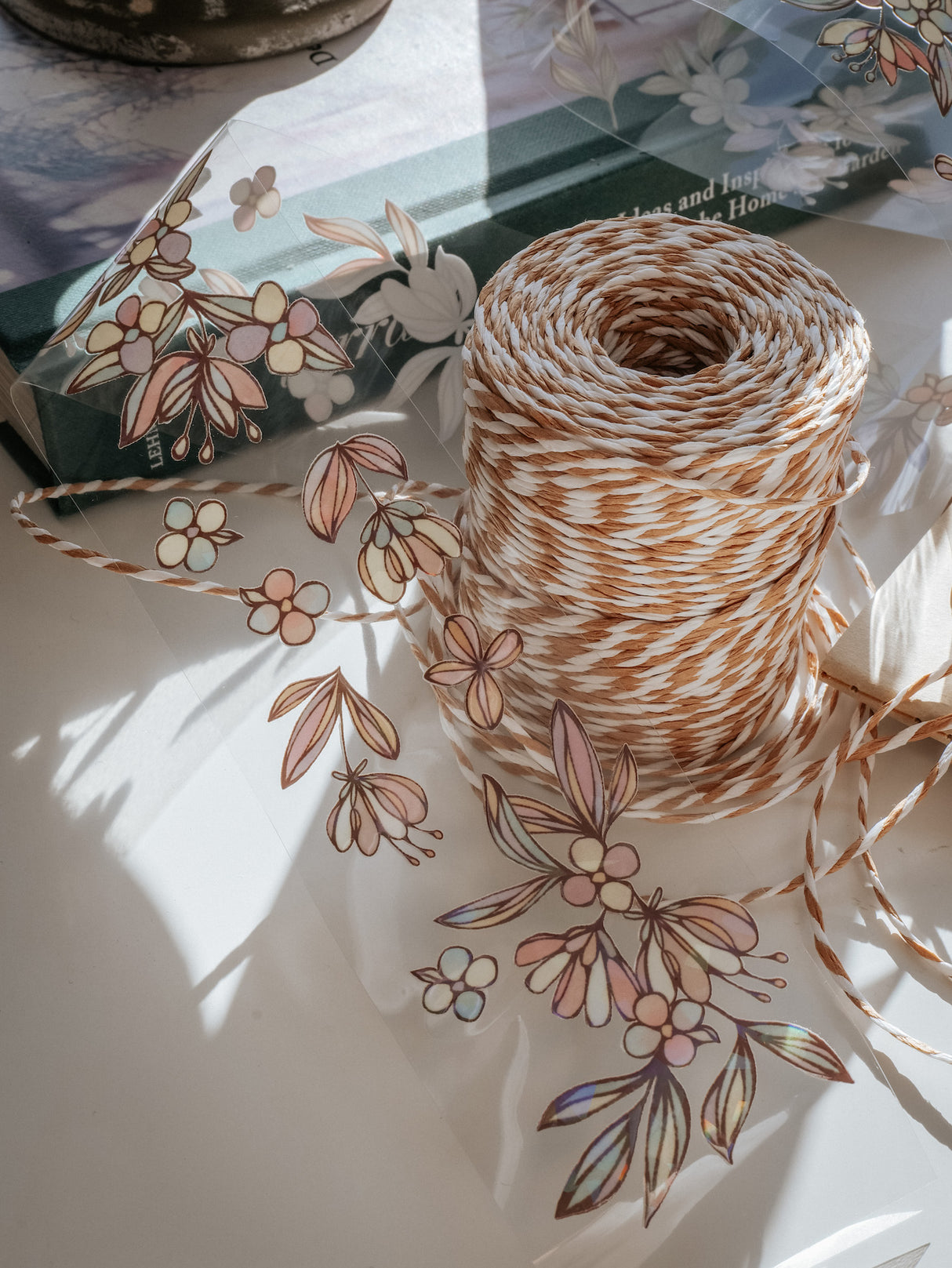 Meow Illustration - Pastel Imaginator Glossy PET tape with Iridescent