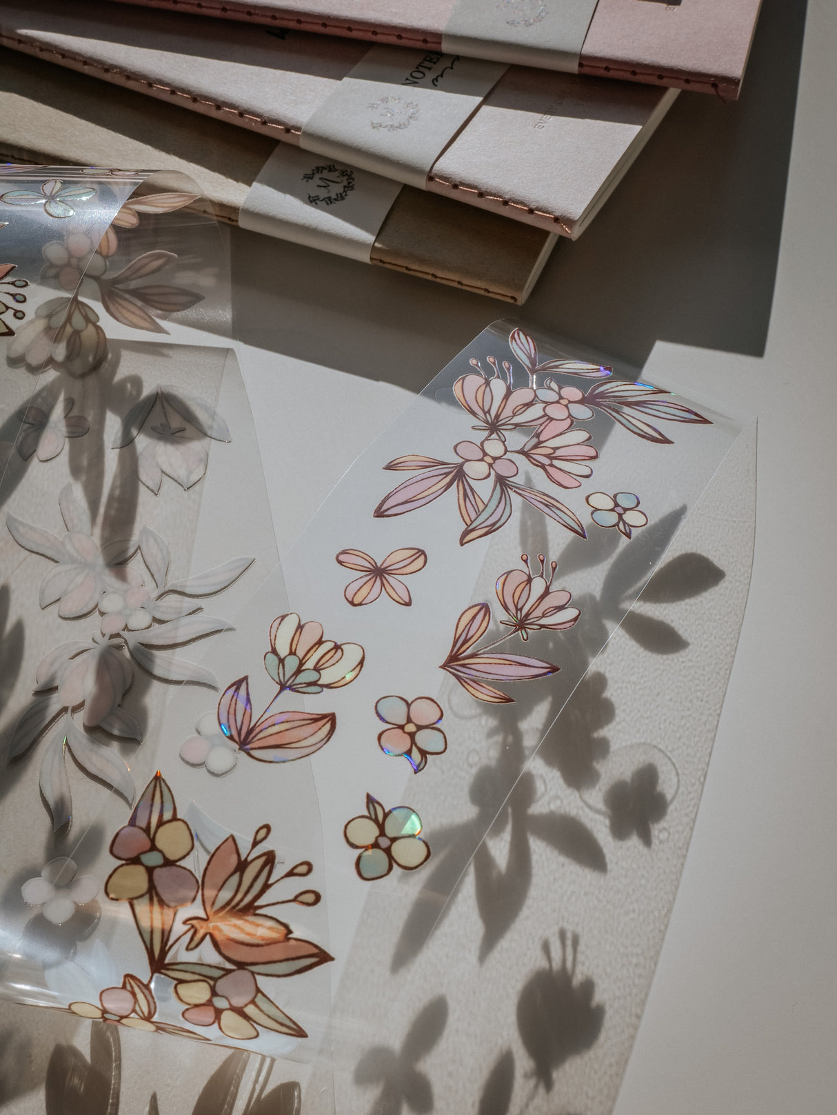 Meow Illustration - Pastel Imaginator Glossy PET tape with Iridescent