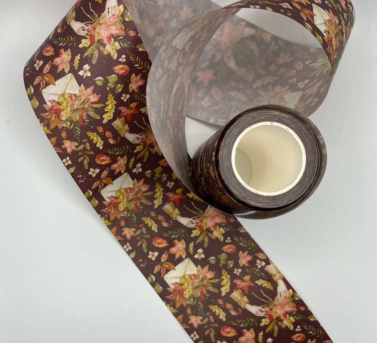 HappyVintageCrafter - Washitape - Autumn Mail