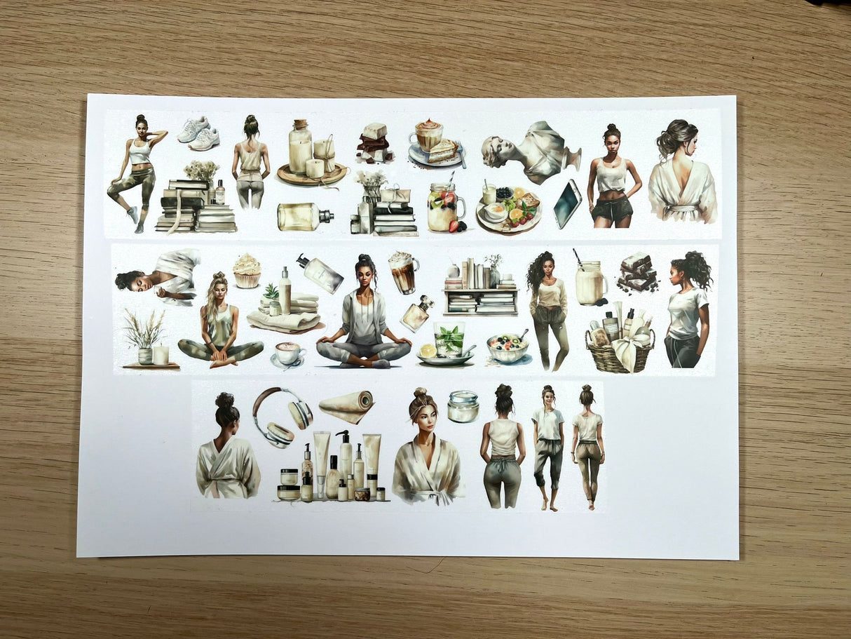 HappyVintageCrafter - Matte PET Tape - Selfcare