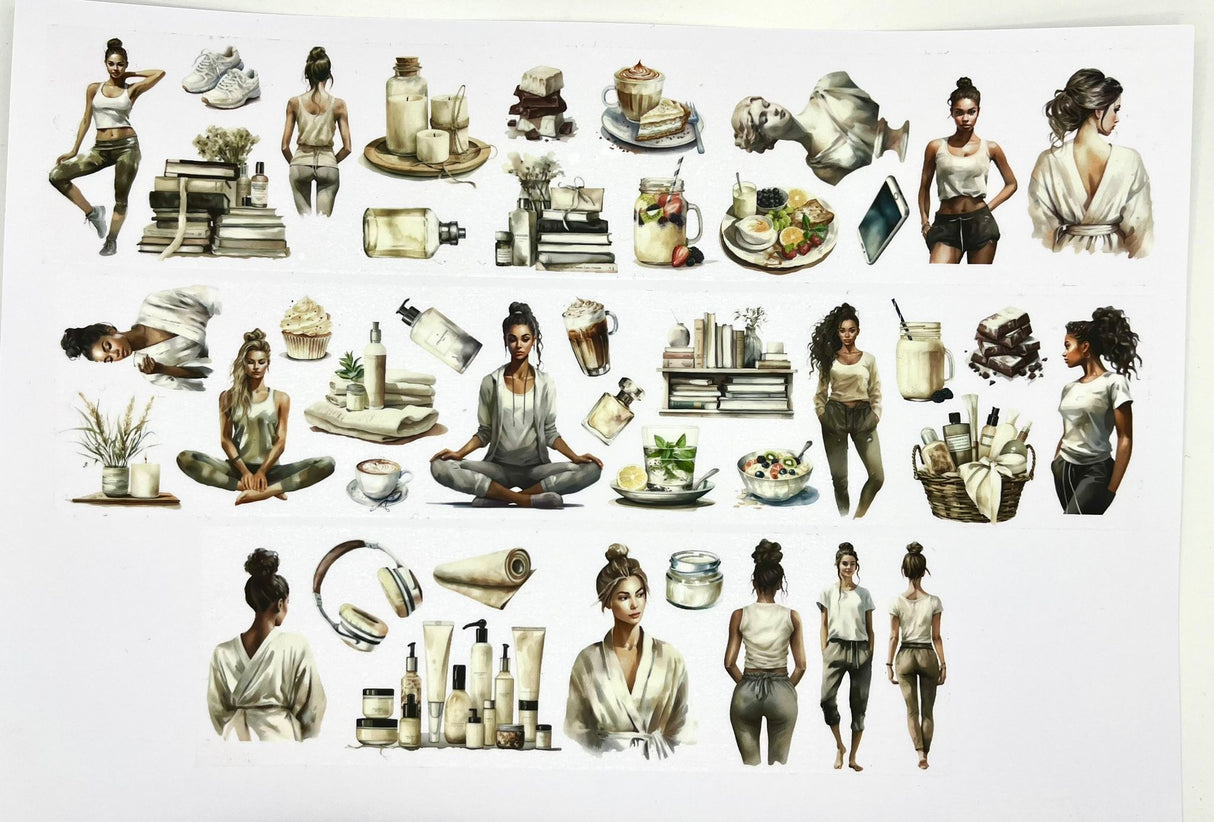 HappyVintageCrafter - Matte PET Tape - Selfcare