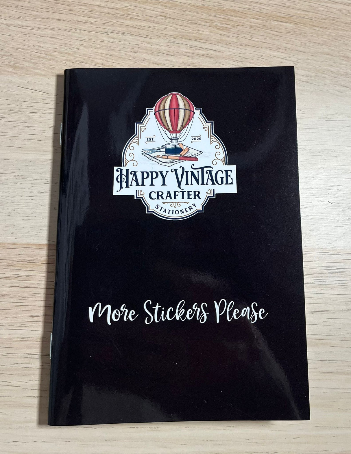 HappyVintageCrafter - B6 - Sticker Book