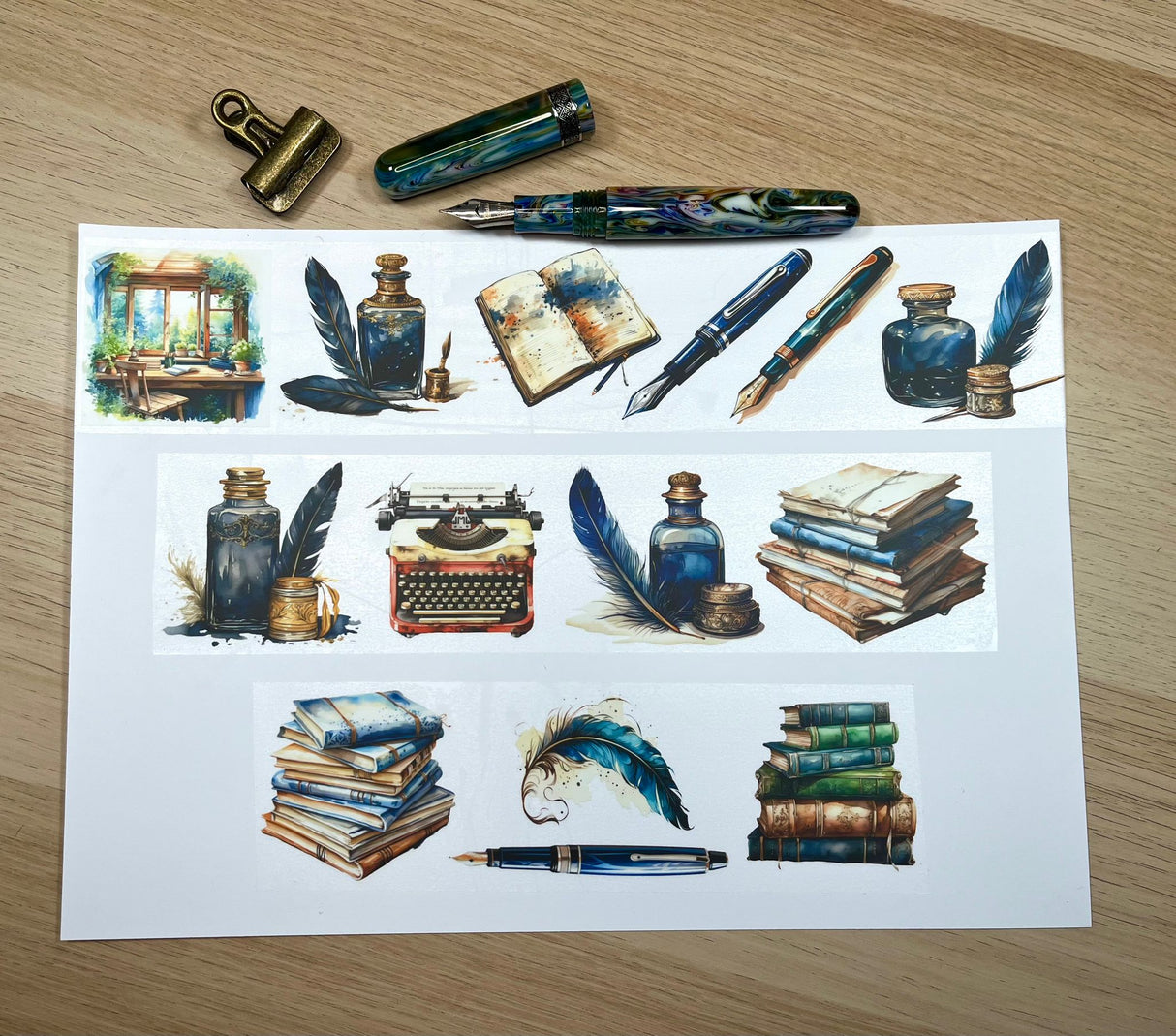 HappyVintageCrafter - Matte PET Tape - The Love Of Writing