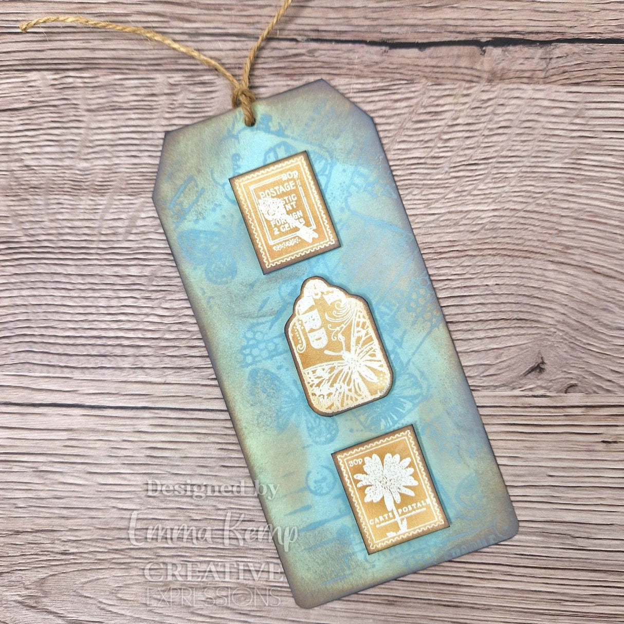 Woodware • Clear singles stempel Set - Garden Journal