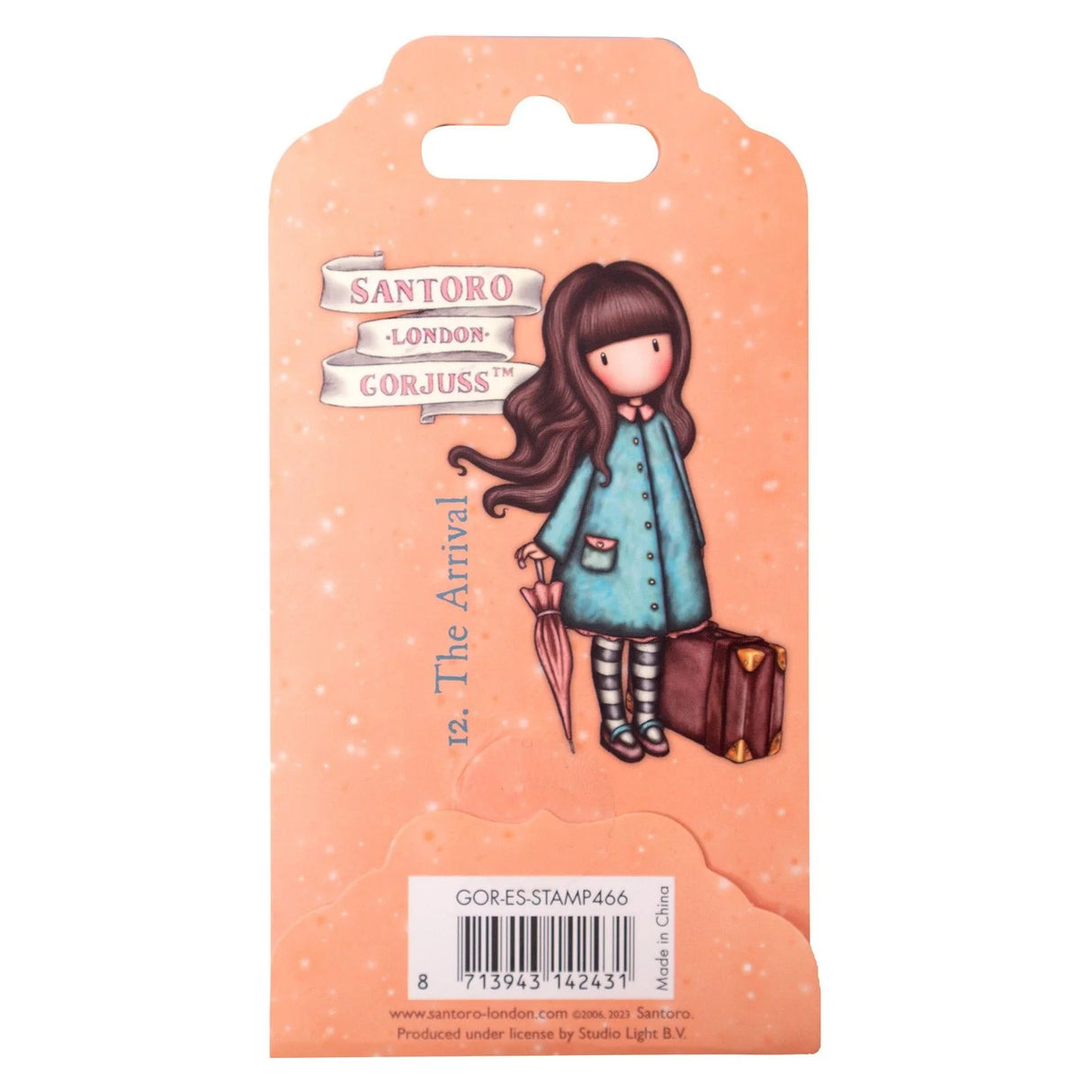 Studio Light • Gorjuss Cling Stamp - 12. The Arrival