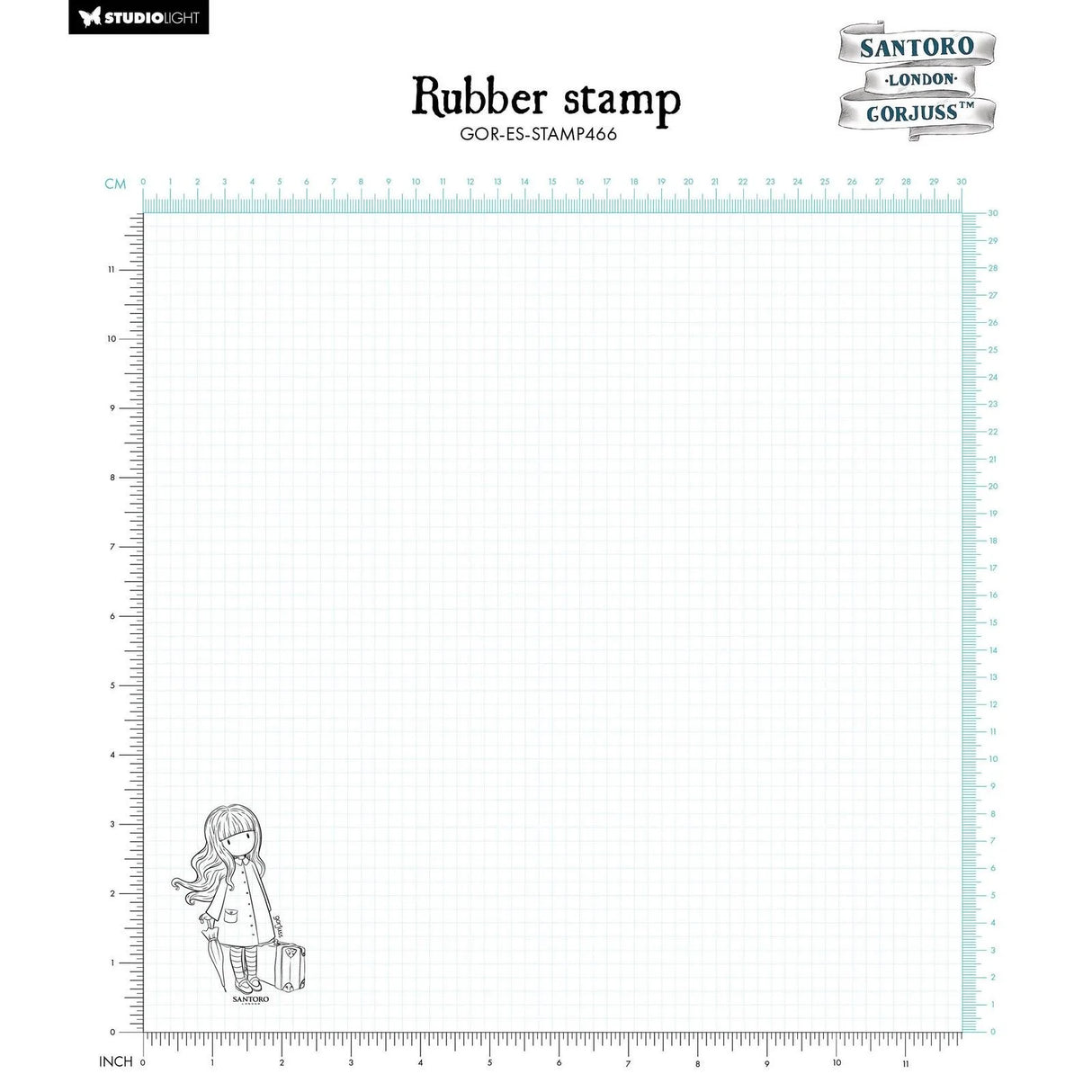 Studio Light • Gorjuss Cling Stamp - 12. The Arrival