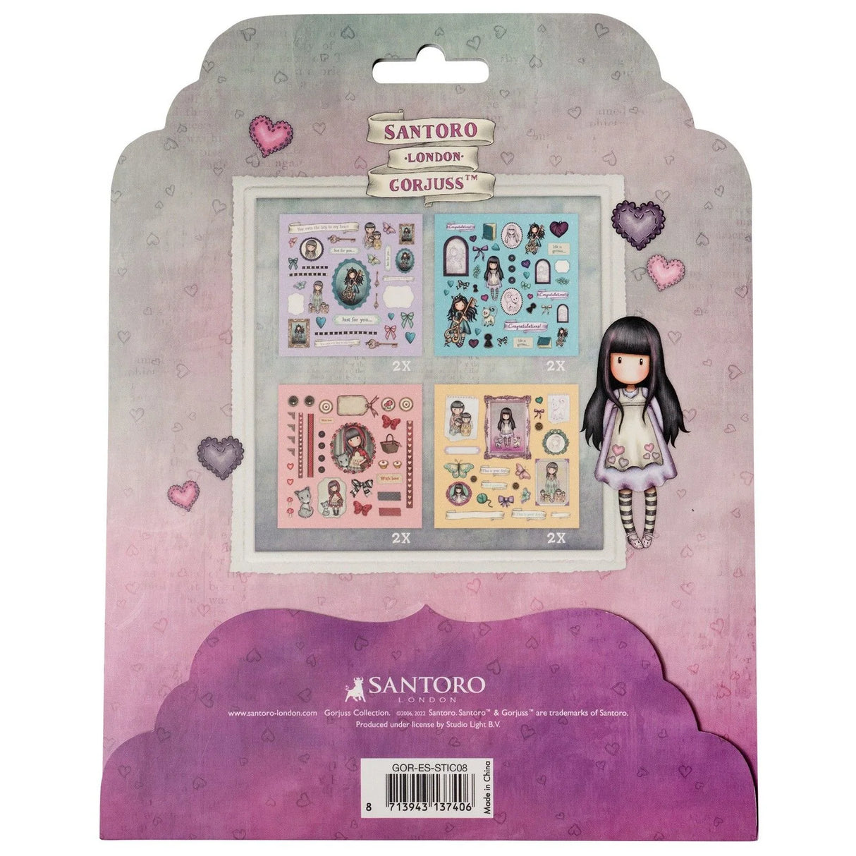 Studio Light • Gorjuss Sticker Sheets