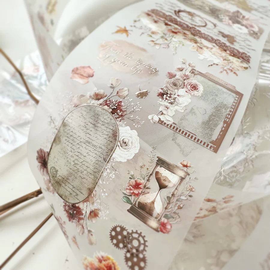 Journal Pages “FALLING FOR FALL” ROSE GOLD FOIL & MATTE PET TAPE