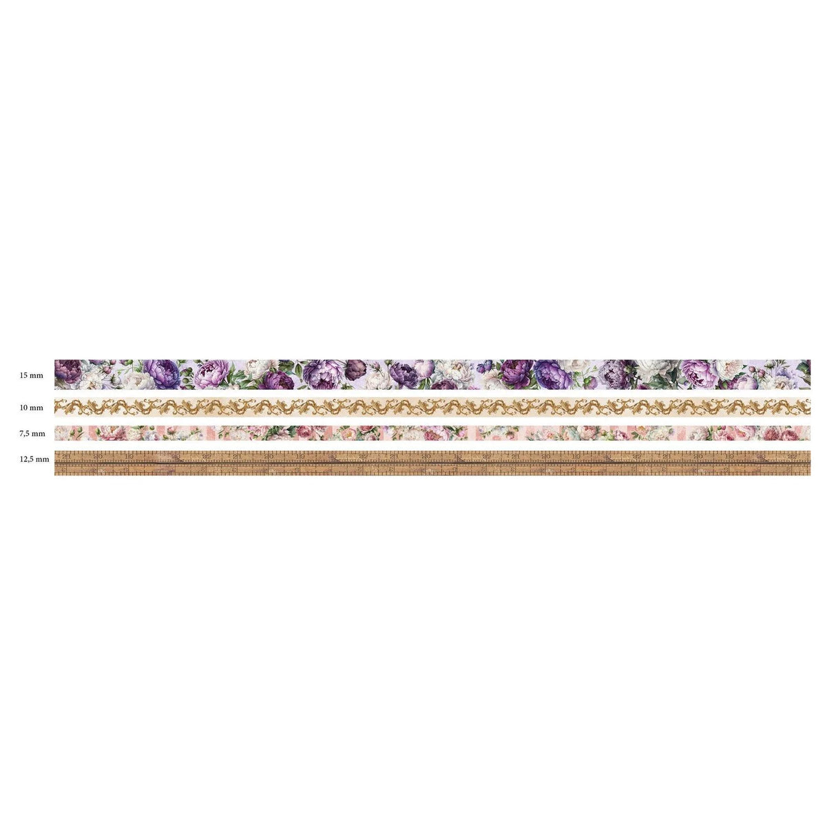 Studio Light • Washi Tape Victorian Dreams Flowers & Borders