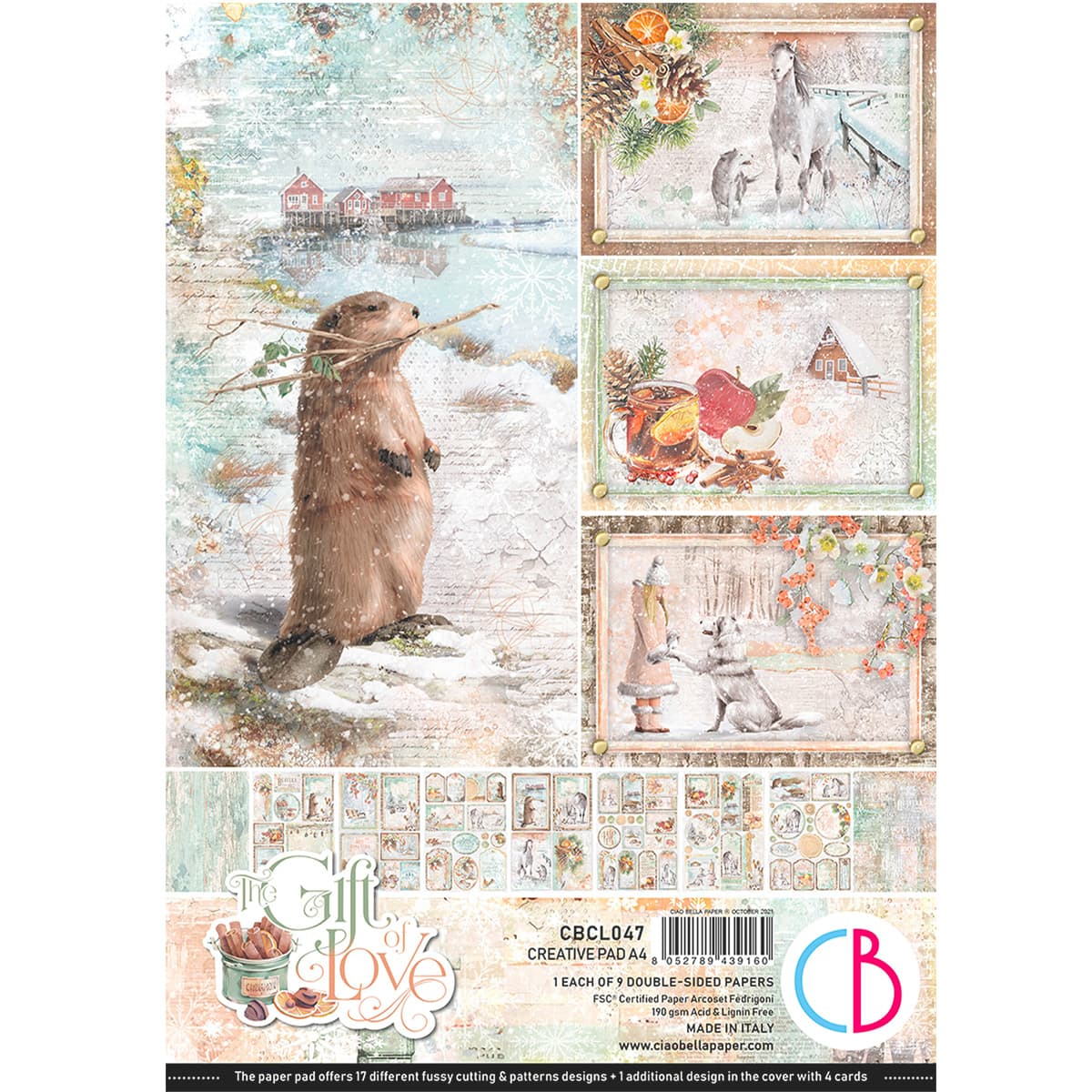 Ciao Bella Creative Pad A4 "The Gift of Love"