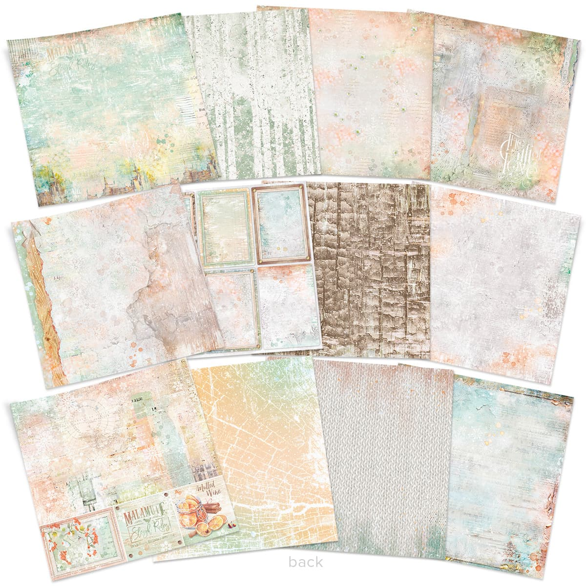 Ciao Bella Paperpad "Gift of Love" 8x8 '' (20,3x20,3 cm)