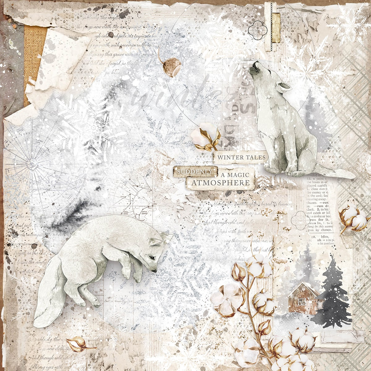 Ciao Bella Paperpad "Cozy Moments" 8x8 '' (20,3x20,3 cm)