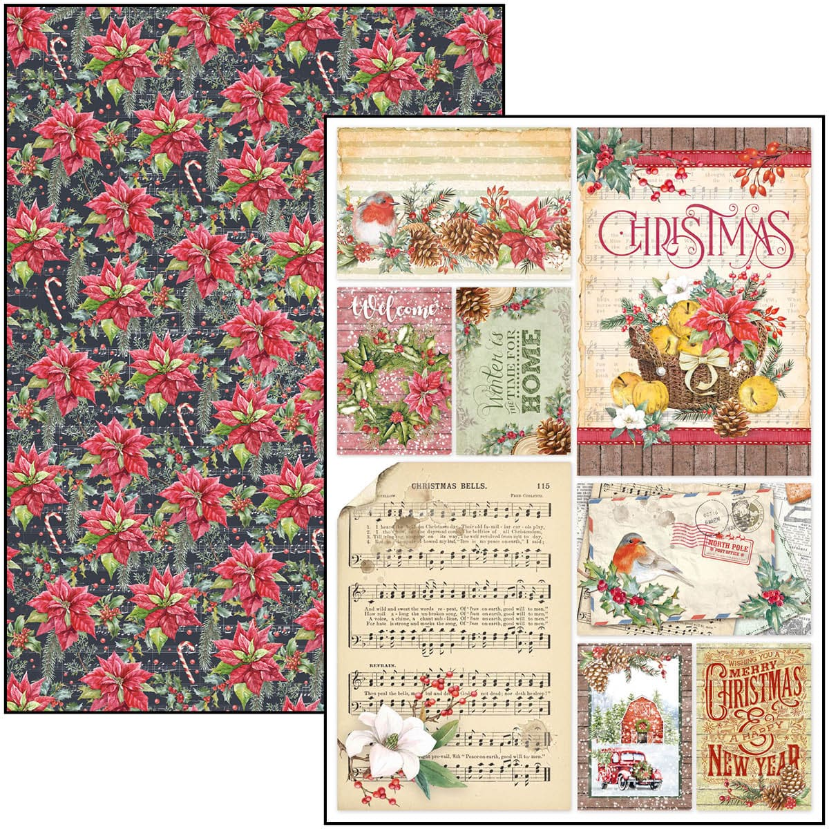 Ciao Bella Creative Pad A4 "Christmas Vibes"