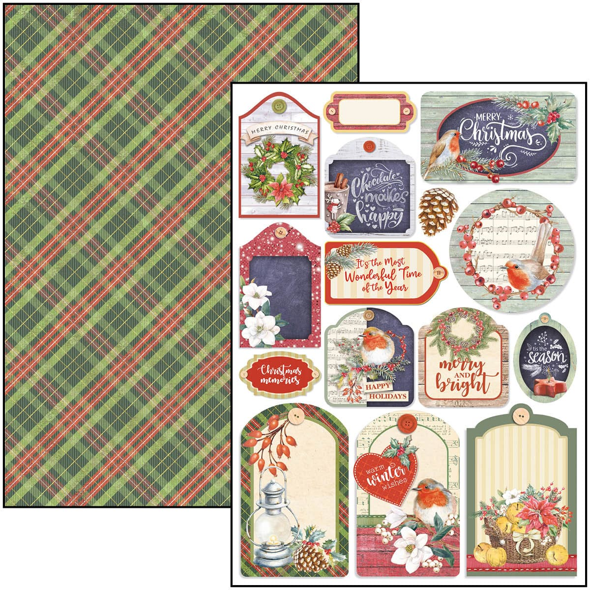 Ciao Bella Creative Pad A4 "Christmas Vibes"