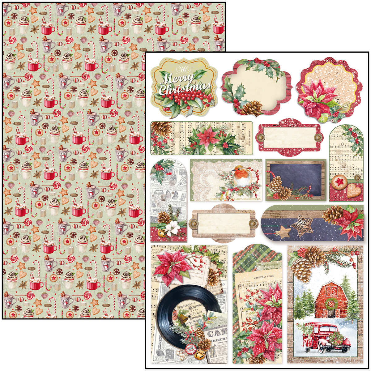 Ciao Bella Creative Pad A4 "Christmas Vibes"