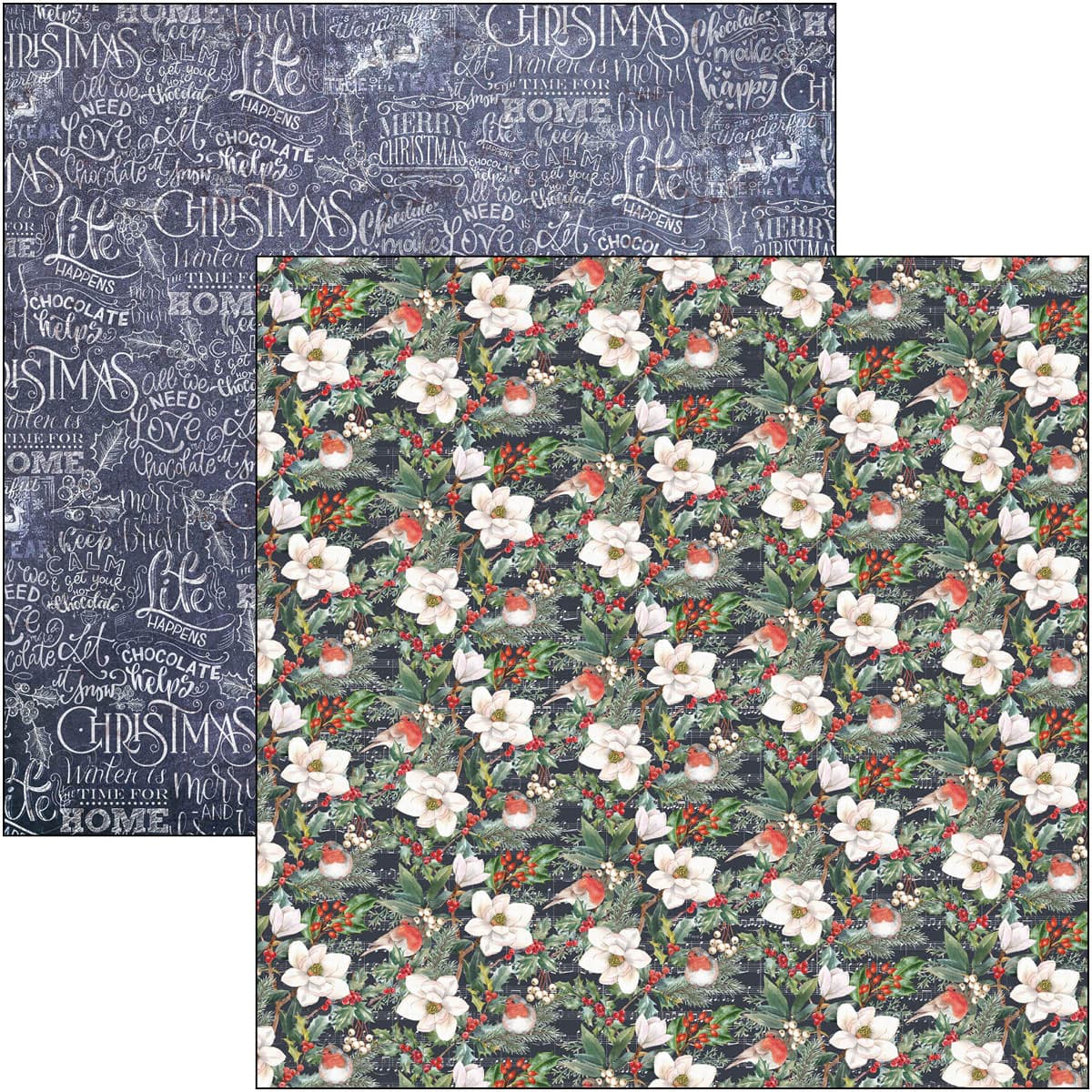 Ciao Bella Paperpad - Christmas Vibes 8x8 '' (20,3x20,3 cm)